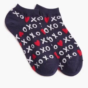 *NWT J. Crew XOXO Ankle Socks